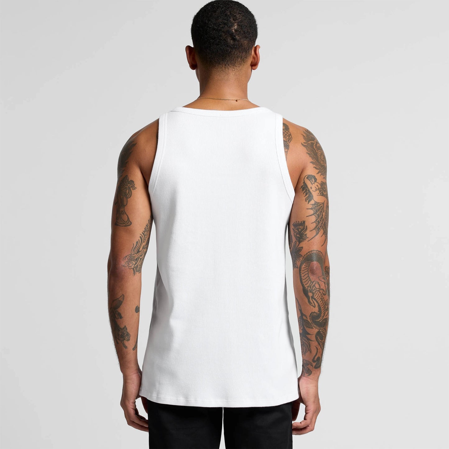 MENS RIB SINGLET