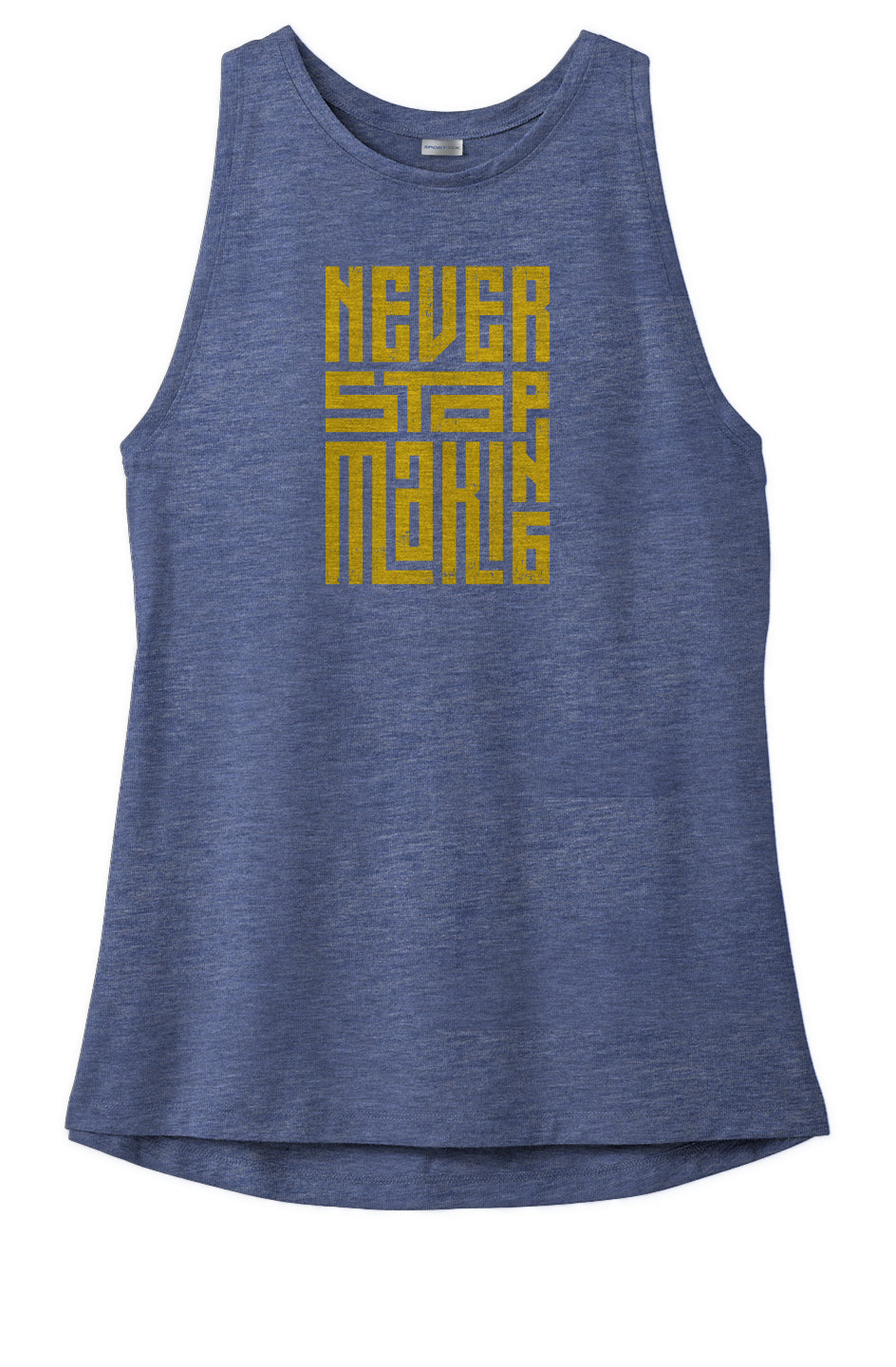 Ladies Tri-Blend Wicking Tank