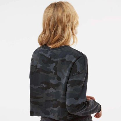 Lightweight Camo Cropped Crew