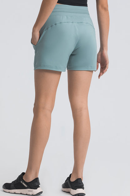 Millennia Waist Tie Active Shorts