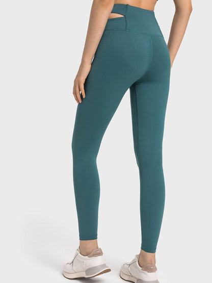 Millennia Crisscross Cutout Sports Leggings