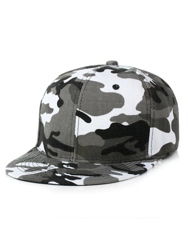 Camouflage curved brim/flat brim baseball cap