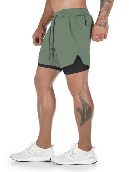 Men's athleisure  two-piece shorts