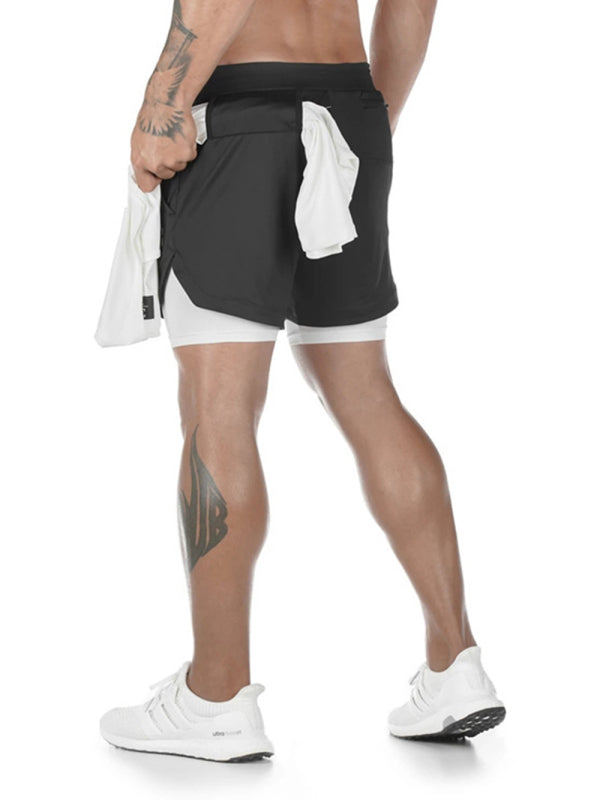 Men's athleisure  two-piece shorts