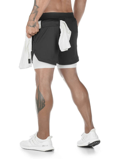 Men's athleisure  two-piece shorts