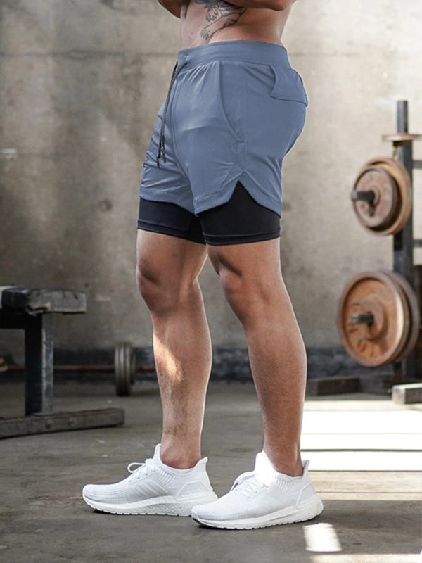 Men's athleisure  two-piece shorts