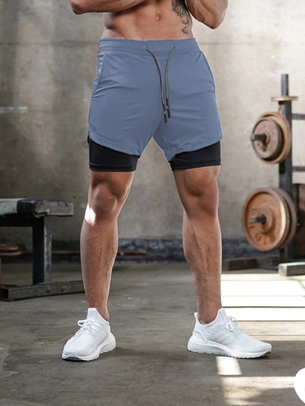 Men's athleisure  two-piece shorts