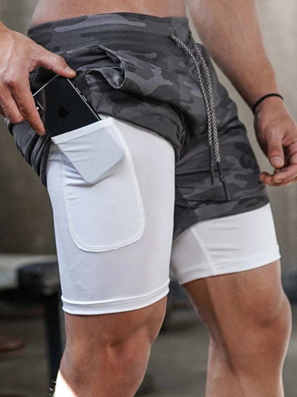 Men's athleisure  two-piece shorts